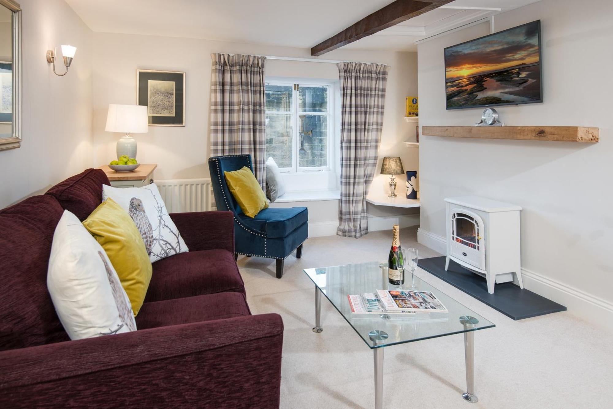 Castle Retreat - Luxury Apartment Opposite Alnwick Castle ภายนอก รูปภาพ
